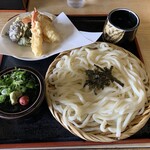 狐狸庵手打うどん - 天ざる【2021.6】