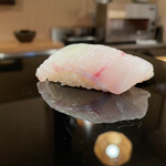 登喜和鮨 - 佐渡産髭たら昆布締め