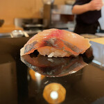 登喜和鮨 - 新潟産定置網鯵