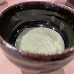 登喜和鮨 - 佐渡産毛蟹の雌と枝豆の蟹酢