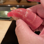 登喜和鮨 - 佐渡産鮪中トロ