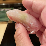 登喜和鮨 - 新潟産スズキ