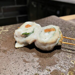 YAKITORI 燃 es - ササミ紫蘇ロール梅肉乗せ
