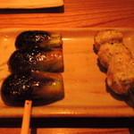 とり喜 - 小なすとつくね