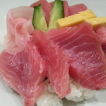 １２００えん 特選本鮪の鉄火丼2012.10下