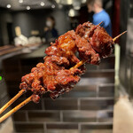 YAKITORI 燃 es - 背肝は赤ワインと共に昇天しました！笑笑