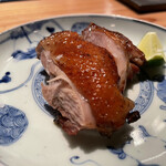 とり茶太郎 - 名古屋コーチン150日を５日寝かせ雄の腿