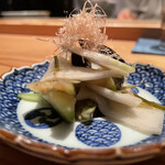 とり茶太郎 - 兜水茄子の浅漬け