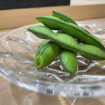 兄弟寿し - 黒崎産枝豆
