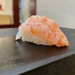 兄弟寿し - 佐渡赤泊産南蛮海老