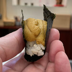 兄弟寿し - 道産ムラサキ雲丹海苔は三河産