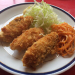 館山食堂 - 白身魚のフライ