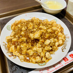 オリジナルラーメンの店 まんみ - マーボー焼きそば　スープ付き　８００円