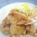 波止場食堂 - しょうが焼き・アップ