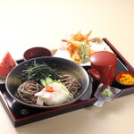 東京庵 - エビおろしそば