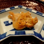 すし 良月 - ミル貝のワタの炭火焼き