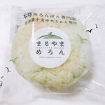 まるやまめろん - 厚皮メロンパン（398円）