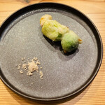 37+1 - かぼちゃと花のフリット