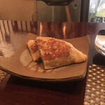 創作和食 わっはっは - おっきなキツネの餃子