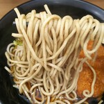 駅そば そば処中山道 - 麺アップ