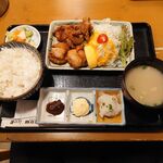 Kushi Hacchin - 鶏の唐揚げ定食 税込780円