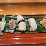 Ichiriyuu Sushi Dokoro - カウンターにて大将おまかせコース