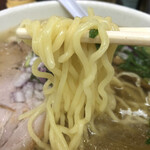 ラーメン丸仙 - 塩そば　モチモチの麺