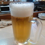 名古屋の立ち呑み 大安 - まずはルービで430円