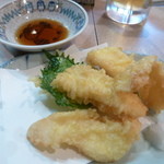 名古屋の立ち呑み 大安 - いか天ぷら300円