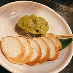 こなす - あわびの肝ソース焼き