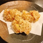 こなす - 海老と帆立の天麩羅