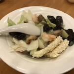 双龍居 - 海鮮丼（ボリューム凄い！）おこげが美味しい！