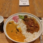 Soup Stock Tokyo - カシューナッツのホッダと、ベイガンバルタ