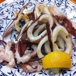 鉄板 好味 - いか塩焼き