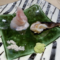 鮨 権左衛門 - とり貝　甘鯛