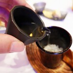 RESTAURANT VITRA NAGOYA - 蜂蜜を入れて味変♪