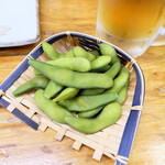 喜平 - 「枝豆召し上がりますか」の声掛けに、「はい〜」と即答