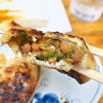 喜平 - 納豆はやや強めの味付けとなっており、醤油など掛けなくても丁度美味しい塩梅