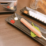 鶏の焼肉 ピリ辛鶏 - 