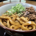 ちとせ - 肉伊勢うどん
      混ぜたらこんな感じね〜