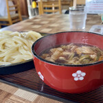 千代屋 - 肉ねぎうどん(並)