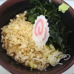 冷したぬきそば・うどん