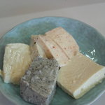 豆ふの駅 角屋豆富店 - 試食