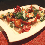 ジャンジャンブル - 「海鮮カルパッチョ」です。