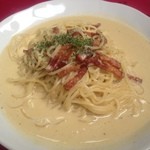 生パスタレストラン花 - カルボナーラ