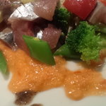 サンマのサラダ