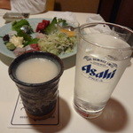 味勢 - どぶろく　やわらぎ水といっしょに