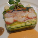 オマール海老のガトー仕立て