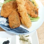 Gyoushinohamayakiaburiya - ミックスフライ定食