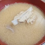 漁師の浜焼あぶりや - あら汁